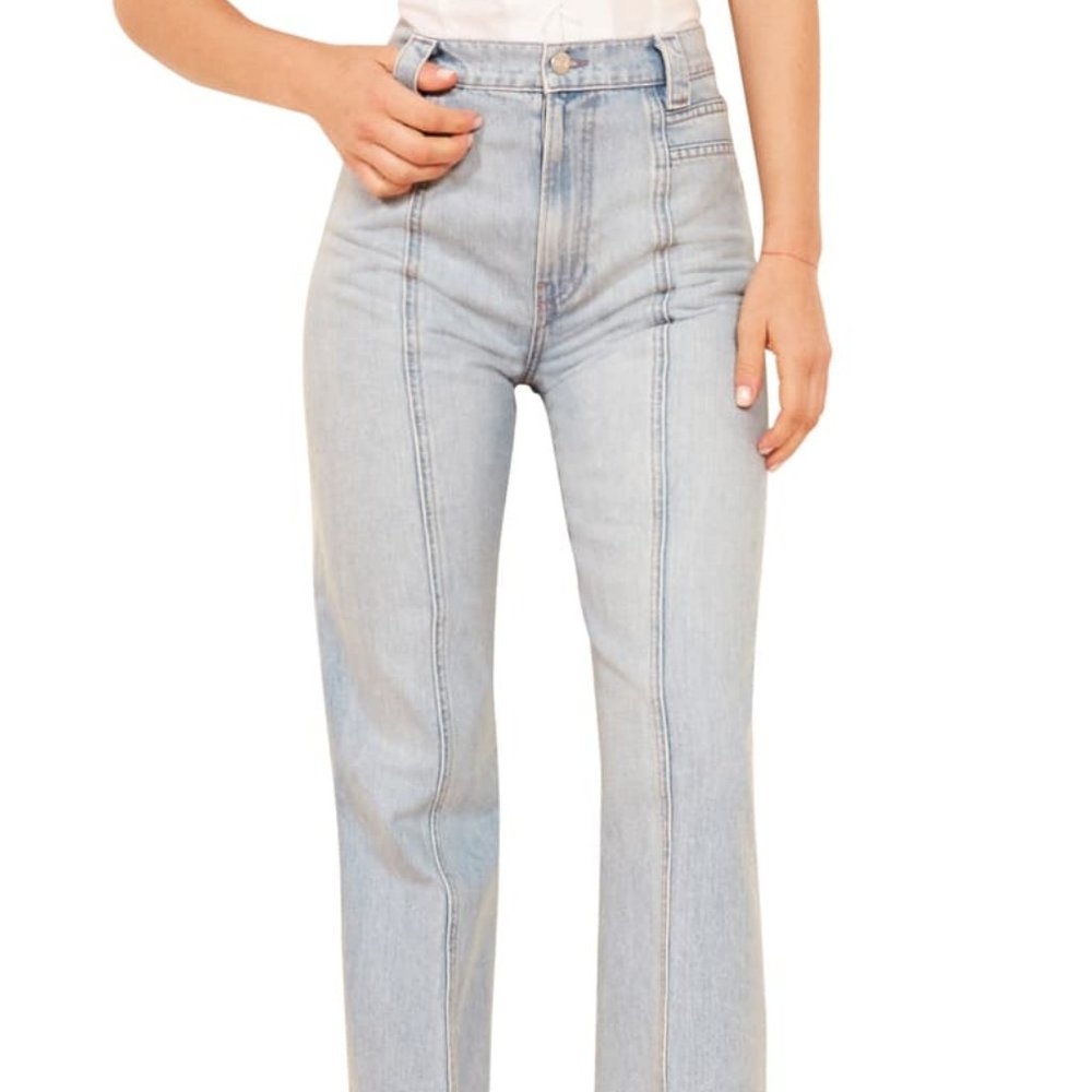 Reformation 70's Jean - Light Wash